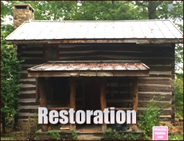 Historic Log Cabin Restoration  Union Furnace, Ohio